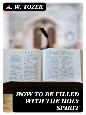 cover image of How to be Filled with the Holy Spirit